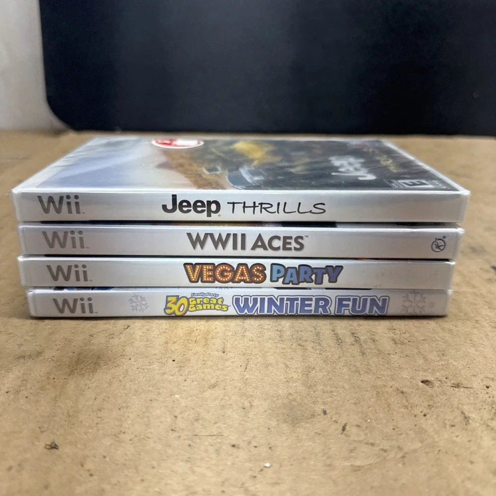 BRAND NEW SEALED Wii Game Lot (4) Games